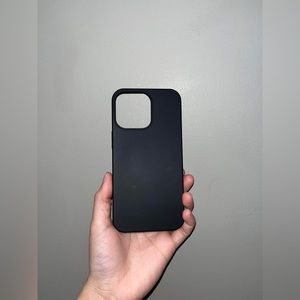 Black Silicon Case
